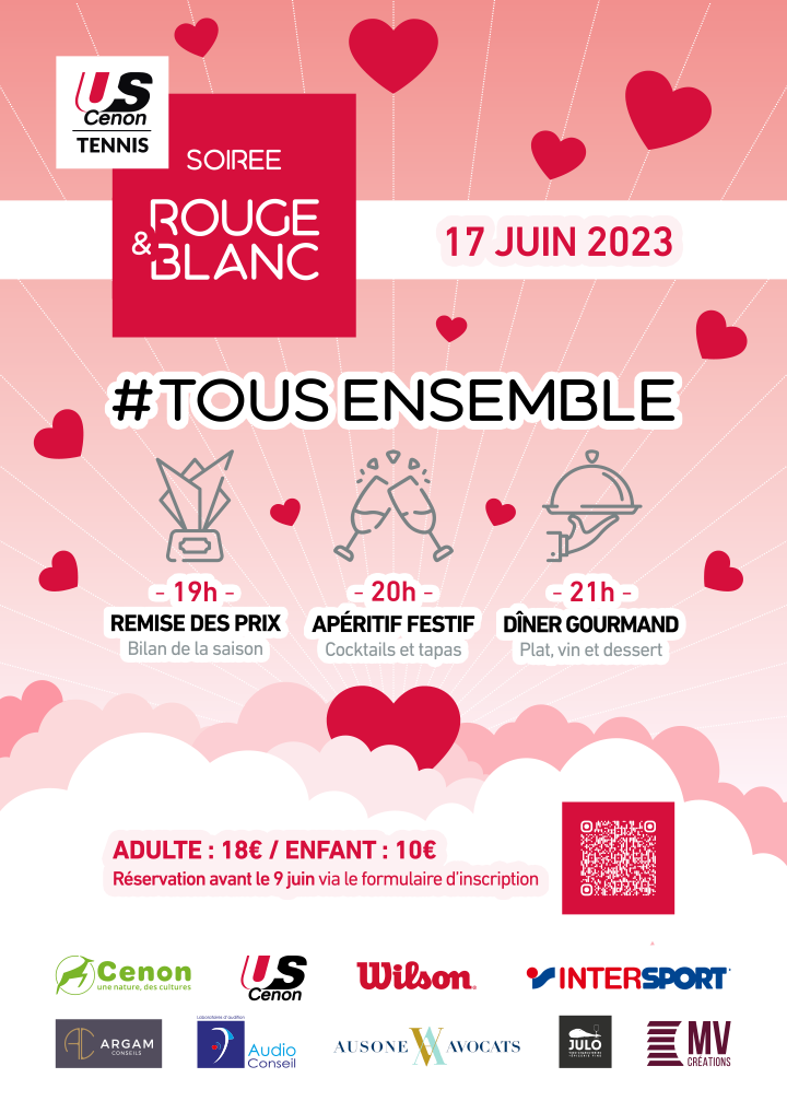 Soirée Rouge et blanc 2023