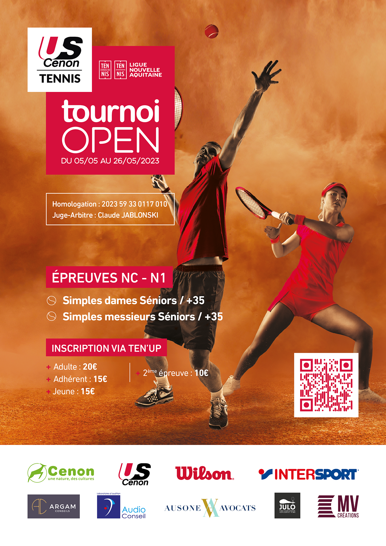 Tournoi Open 2023